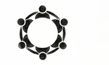 Icône partage collaboratif
